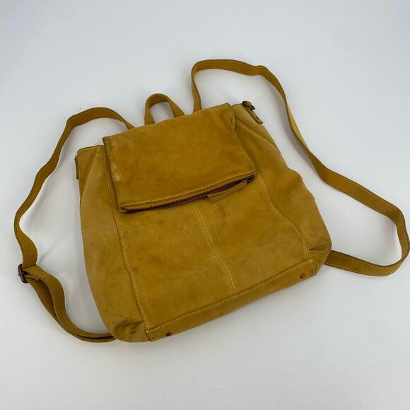 Free People Camilla Light Tan Suede Backpack main image 7
